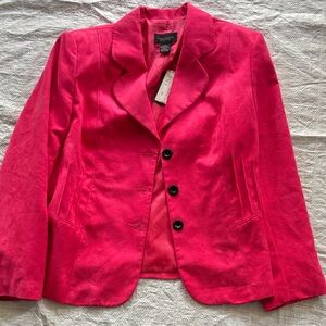 Investments Bright Pink Blazer